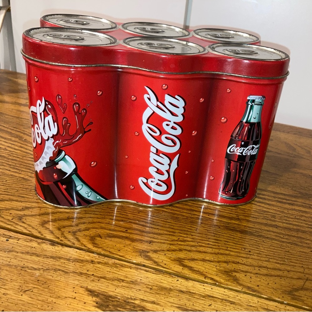 Coca-Cola 6 Pack Tin Vintage